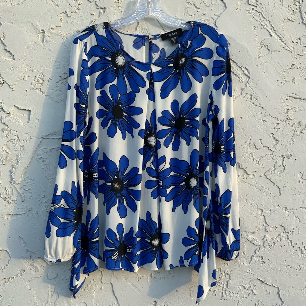 Karen Kane Long Sleeve Top size Small
